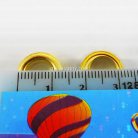 ตาไก่ เหล็ก ขนาด 8.7 mm (23) บรรจุ 10 ชุด สีทอง รูป 3