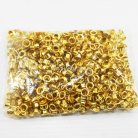 ตาไก่ เหล็ก ขนาด 5.7 mm (10) บรรจุ 10 กุรุส (1440 ชุด) สีทอง