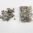 ตาไก่ เหล็ก ขนาด 5.7 mm (10) บรรจุ 5 กุรุส (720 ชุด) สีนิเกิ้ล