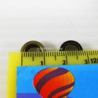 ตาไก่ เหล็ก ขนาด 7.5 mm (20) บรรจุ 10 ชุด สีทองรมดำ รูป 3