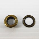 ตาไก่ เหล็ก ขนาด 8.7 mm (23) บรรจุ 5 กุรุส (720 ชุด) สีทองรมดำ รูป 2