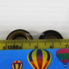 ตาไก่ เหล็ก ขนาด 11 mm (25) บรรจุ 10 ชุด สีทองรมดำ รูป 3