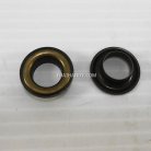 ตาไก่ เหล็ก ขนาด 11 mm (25) บรรจุ 100 ชุด สีทองรมดำ รูป 2