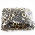 ตาไก่ เหล็ก ขนาด 13.8 mm (28) บรรจุ 2 กุรุส(288 ชุด) สีทองรมดำ