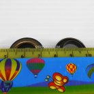 ตาไก่ เหล็ก ขนาด 13.8 mm (28) บรรจุ 2 กุรุส(288 ชุด) สีทองรมดำ รูป 3