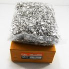 ตะปูย้ำหน้าเดียว หน้ากว้าง 8 มิล ขนาดขายาว 8 mm  บรรจุ 6000 ชุด สีนิเกิ้ล