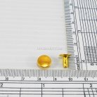 ตะปูย้ำหน้าเดียว หน้ากว้าง 8 มิล ขนาดขายาว 8 mm  บรรจุ 6000 ชุด สีทอง รูป 3