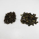 ตะปูย้ำหน้าเดียว หน้ากว้าง 8 มิล ขนาดขายาว 8 mm  บรรจุ 2000 ชุด สีทองรมดำ รูป 2