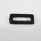 ตัวปรับสายพลาสติก 1 ช่อง ขนาด 1.2 นิ้ว บรรจุ 100 อัน สีดำ รูป 2