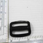 ตัวปรับสายพลาสติก 2 ช่อง ขนาด 1 นิ้ว บรรจุ 100 อัน สีดำ รูป 3