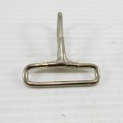 คอหมาโลหะ ช่องเหลี่ยม ขนาด 1.5x2 นิ้ว บรรจุ 10 อัน สีนิเกิ้ล รูป 2