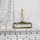 คอหมาโลหะ ช่องเหลี่ยม ขนาด 1.5x2 นิ้ว บรรจุ 10 อัน สีนิเกิ้ล รูป 3