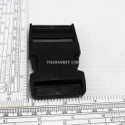 ตัวล็อคสายก้ามปูสี่เหลี่ยม พลาสติก ขนาด 1.5 นิ้ว แข็ง บรรจุ 100 อัน สีดำ รูป 3