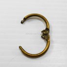 ห่วงสปริงกลม ขนาด 19 mm  บรรจุ 200 อัน สีทองรมดำ รูป 3