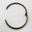 ห่วงสปริงกลม ขนาด 64 mm  บรรจุ 1 อัน สีทองรมดำ รูป 3