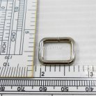 ห่วงเหล็กสี่เหลี่ยม ขนาด 0.5 นิ้ว บรรจุ 100 อัน สีนิเกิ้ล รูป 2