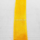 สายผ้า-ผ้ากุ๊น PP  ลายเวอร์จิ้น ขนาด 1.2 นิ้ว บรรจุ 50 เมตร สีเหลือง รูป 2