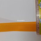 สายผ้า-ผ้ากุ๊น PP  ลายเวอร์จิ้น ขนาด 7 หุน บรรจุ 1 เมตร สีเหลืองเข้ม รูป 3