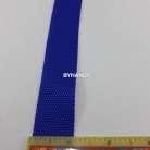 สายผ้า-ผ้ากุ๊น PP  ลายเวอร์จิ้น ขนาด 1 นิ้ว บรรจุ 1 เมตร สีน้ำเงิน รูป 3