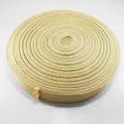 สายผ้า-ผ้ากุ๊น Cotton (ฝ้าย) สปันหนา ขนาด 1.5 นิ้ว บรรจุ 50 เมตร สีครีมน้ำตาล