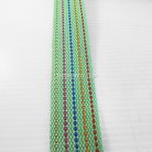 สายผ้า-ผ้ากุ๊น Cotton (ฝ้าย) ลายจุดไข่ปลา ขนาด 1.5 นิ้ว บรรจุ 1 เมตร สีเขียวอ่อน