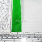 สายผ้า-ผ้ากุ๊น PP  ลายเวอร์จิ้น ขนาด 7 หุน บรรจุ 1 เมตร สีเขียวใบไม้ รูป 2