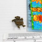 กระดุมแป๊กเหล็ก ขนาดแฟนซี (vt5) บรรจุ 100 ชุด สีทองรมดำ รูป 3