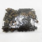 กระดุมแป๊กเหล็ก ขนาดแฟนซี (vt5) บรรจุ 100 ชุด สีทองรมดำ