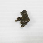 กระดุมแป๊กเหล็ก ขนาดแฟนซี (vt5) บรรจุ 100 ชุด สีทองรมดำ รูป 3