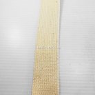 สายผ้า-ผ้ากุ๊น Cotton (ฝ้าย) ลายลอน ขนาด 1.5 นิ้ว บรรจุ 1 เมตร สีขาวดิบ
