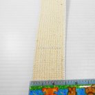 สายผ้า-ผ้ากุ๊น Cotton (ฝ้าย) ลายลอน ขนาด 1.5 นิ้ว บรรจุ 1 เมตร สีขาวดิบ รูป 2