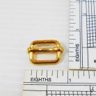 ตัวปรับสายโลหะ 2 ช่อง ขนาด 0.5 นิ้ว บรรจุ 10 อัน สีทอง รูป 2