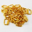 ตัวปรับสายโลหะ 2 ช่อง ขนาด 0.5 นิ้ว บรรจุ 100 อัน สีทอง รูป 2