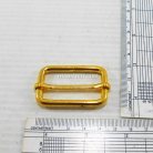 ตัวปรับสายโลหะ 2 ช่อง ขนาด 1.5 นิ้ว บรรจุ 100 อัน สีทอง รูป 2