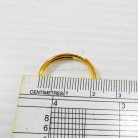 ห่วงพวงกุญแจ เฉพาะห่วง ขนาด 2 cm  บรรจุ 10 อัน สีทอง รูป 2