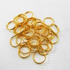 ห่วงพวงกุญแจ เฉพาะห่วง ขนาด 2 cm  บรรจุ 100 อัน สีทอง รูป 2