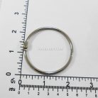 ห่วงสปริงกลม ขนาด 51 mm  บรรจุ 1 อัน สีนิเกิ้ล รูป 2