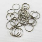 ห่วงพวงกุญแจ เฉพาะห่วง ขนาด 2.5 cm  บรรจุ 500 อัน สีนิเกิ้ล รูป 2