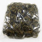 ห่วงพวงกุญแจ เฉพาะห่วง ขนาด 2.5 cm  บรรจุ 100 อัน สีทองรมดำ