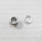 ตาไก่ อลูมิเนียม ขนาด 4.4 mm (02) บรรจุ 100 ชุด สีเงิน รูป 2