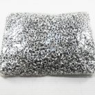 ตาไก่ อลูมิเนียม ขนาด 4.4 mm (02) บรรจุ 5000 ชุด สีเงิน