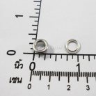 ตาไก่ อลูมิเนียม ขนาด 5.2 mm (03) บรรจุ 10 ชุด สีเงิน รูป 3