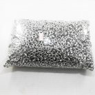 ตาไก่ อลูมิเนียม ขนาด 5.2 mm (03) บรรจุ 5000 ชุด สีเงิน