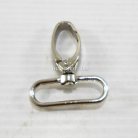 คอหมาโลหะ แฟชั่น ขนาด 3.8x5.5 cm  บรรจุ 2 อัน สีนิเกิ้ล รูป 2