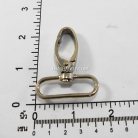 คอหมาโลหะ แฟชั่น ขนาด 3.8x5.5 cm  บรรจุ 2 อัน สีนิเกิ้ล รูป 3