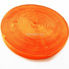 สายผ้า-ผ้ากุ๊น PP  ลายเวอร์จิ้น ขนาด 7 หุน บรรจุ 100 เมตร สีส้ม