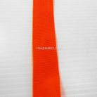 สายผ้า-ผ้ากุ๊น PP  ลายเวอร์จิ้น ขนาด 7 หุน บรรจุ 100 เมตร สีส้ม รูป 2