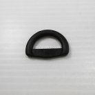 ห่วงพลาสติกตัว D 1 ช่อง ขนาด 6 หุน บรรจุ 10 อัน สีดำ รูป 3