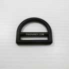 ห่วงพลาสติกตัว D 2 ช่อง ขนาด 1.2 นิ้ว บรรจุ 200 อัน สีดำ รูป 2