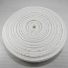 สายผ้า-ผ้ากุ๊น PP  ลายเวอร์จิ้น ขนาด 1.5 นิ้ว บรรจุ 50 เมตร สีขาว